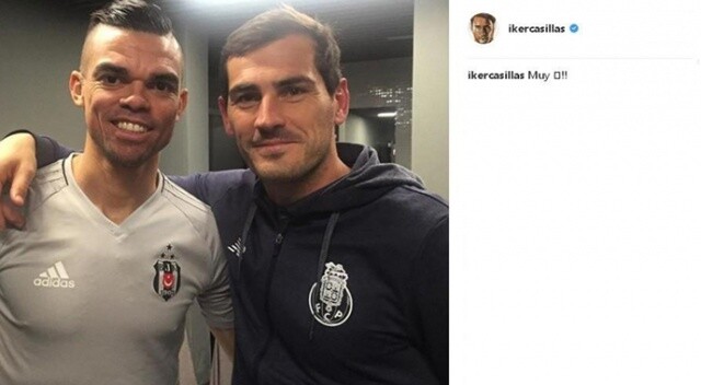 Casillas’tan Pepe paylaşımı