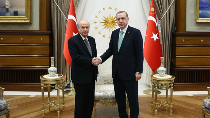Cumhurbaşkanı Erdoğan, Devlet Bahçeli ve Tuğrul Türkeş&#039;i aradı