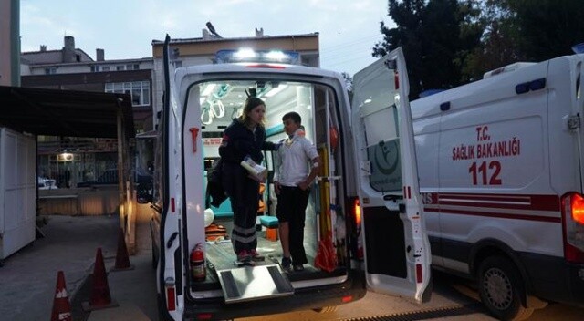 Edirne&#039;de öğrenci servisi devrildi, yaralılar var