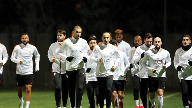 Galatasaray, Başakşehir maçı hazırlıklarına başladı