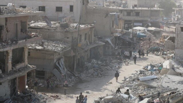Halep&#039;te pazar yeri saldırısında ölü sayısı 57&#039;ye yükseldi