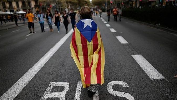 Katalonya&#039;da genel grev ilan edildi