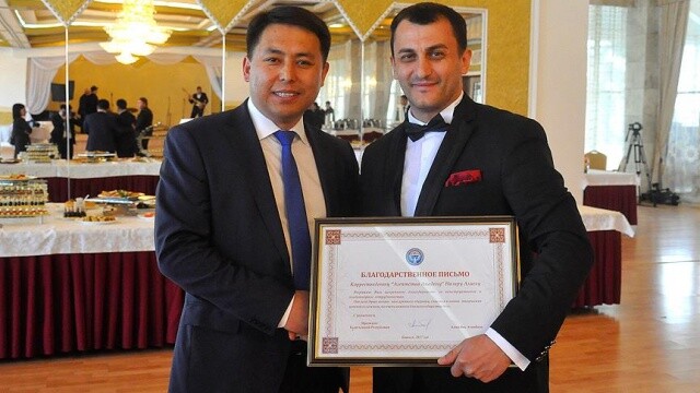 Kırgızistan&#039;dan AA&#039;ya ödül