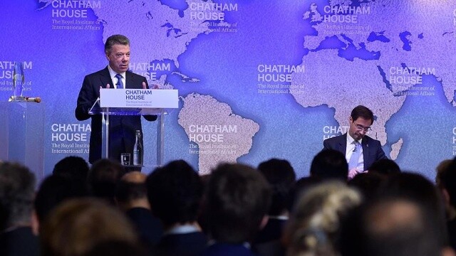 Kolombiya Devlet Başkanı Santos: Sınırları kapatmak istemiyoruz