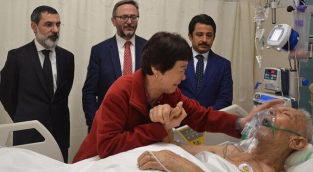 Koreli Ayla hastane ziyaretinde gözyaşlarına boğuldu