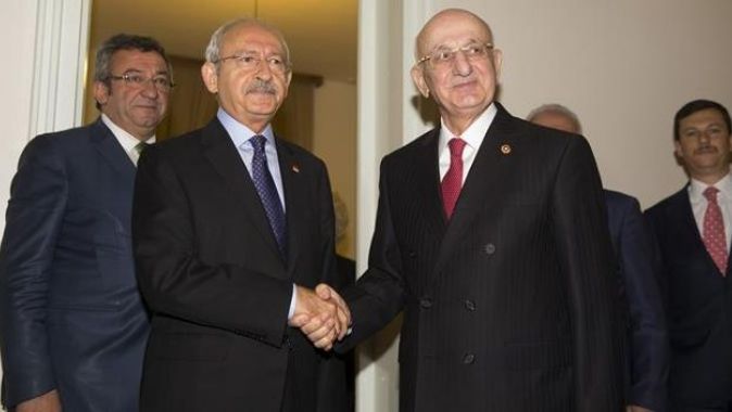 TBMM Başkanı, Kemal Kılıçdaroğlu&#039;nu ziyaret etti