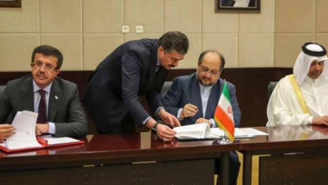 Türkiye, İran ve Katar arasında imzalar atıldı