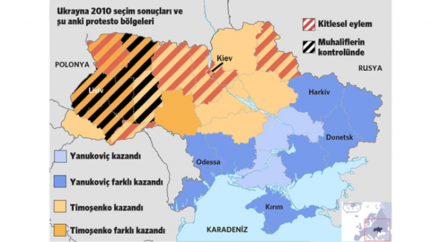 Ukrayna&#039;nın doğusundaki kriz