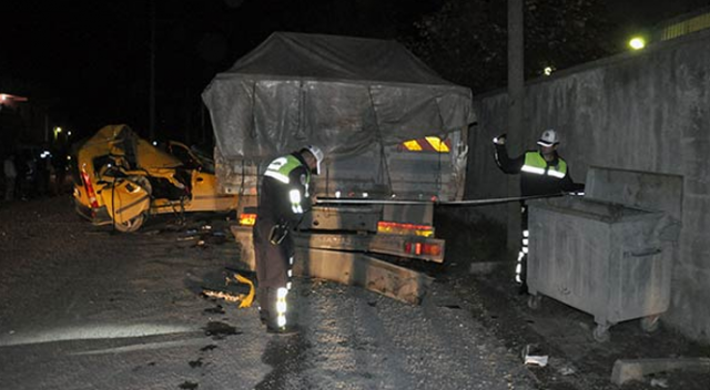 Zonguldak&#039;ta trafik kazası: 1 ölü, 3 yaralı