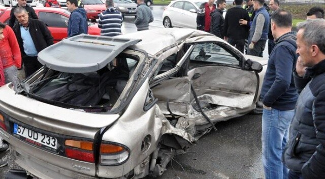 Zonguldak&#039;taki kazada 5 kişi yaralandı