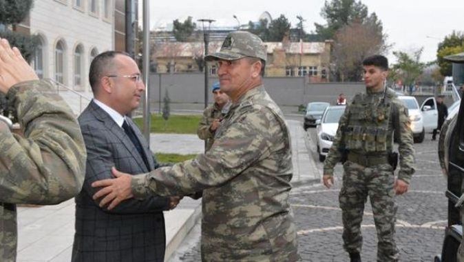 2. Ordu Komutanı Korgeneral İsmail Metin Temel, Siirt&#039;te