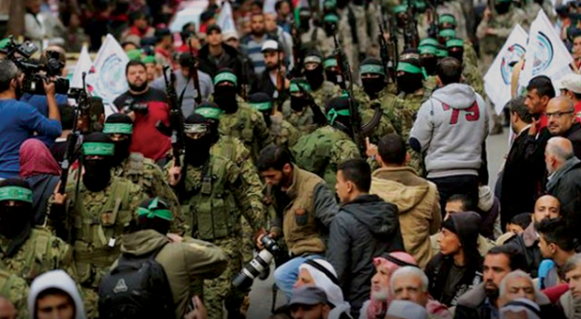 ABD&#039;nin Kudüs kararına tepki gösteren Kassam Tugayları gövde gösterisi yaptı