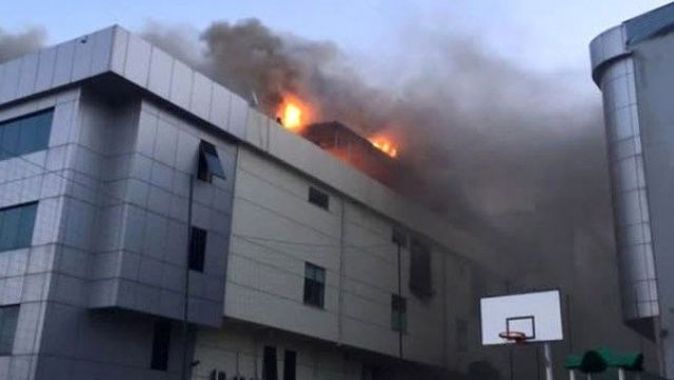 Bağcılar&#039;da tekstil fabrikasında patlama