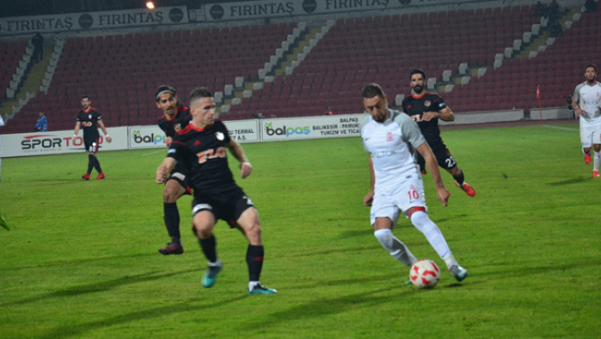 Balıkesirspor Baltok, Gazişehir Gaziantep&#039;i 1 - 0 mağlup etti
