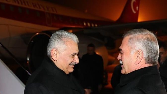 Başbakan Binali Yıldırım, Nahçıvan&#039;dan ayrıldı