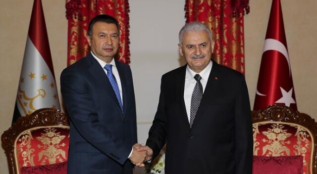 Başbakan Yıldırım, Tacikistan Başbakanı Rasulzoda&#039;yı kabul etti