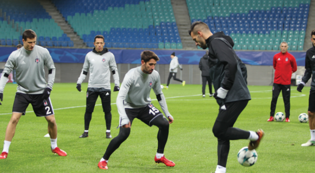 Beşiktaş, Leipzig maçı hazırlıklarını tamamladı