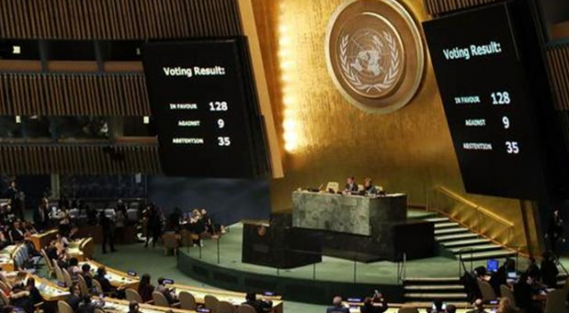 BM&#039;deki tarihî oylamada hangi ülke ne oy verdi? İşte hayır oyu veren 9 ülke