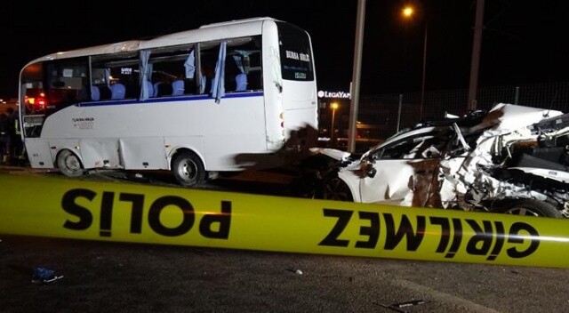 Bursa&#039;da zincirleme kaza: 4 ölü, 11 yaralı