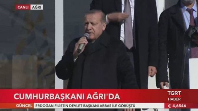 Cumhurbaşkanı Erdoğan, Ağrılılara müjdeyi verdi