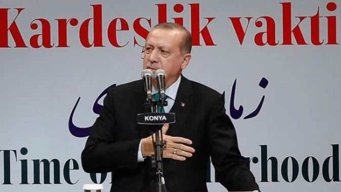 Erdoğan: Ayrılık rüzgarları biz kararlı durursak asla etkili olamaz