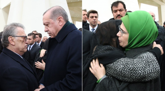 Erdoğan çiftinden Yılmaz çiftine taziye