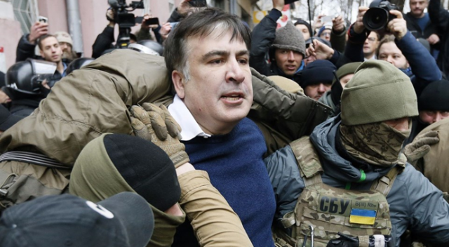 Gürcistan eski Cumhurbaşkanı Saakaşvili gözaltında