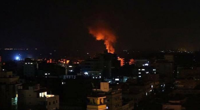 İşgalci İsrail, Gazze&#039;deki &#039;gözetleme kulesi&#039;ni vurdu!