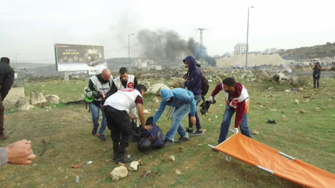 İsrail ordusu gazeteci vurdu