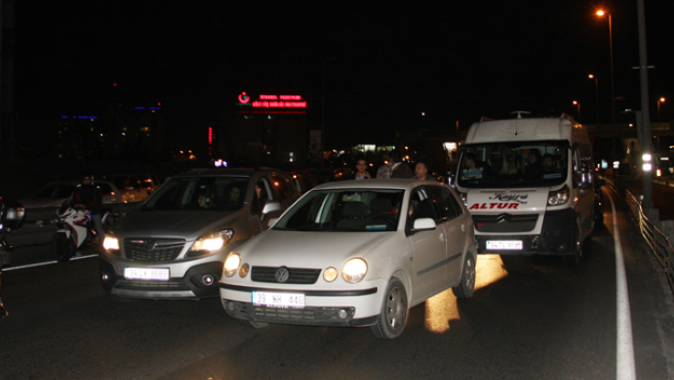İstanbul&#039;da zincirleme kaza