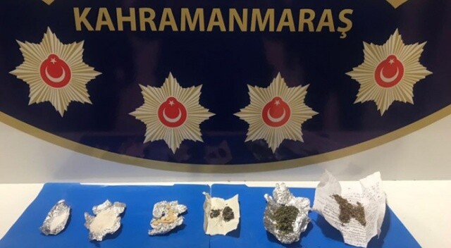 Kahramanmaraş’ta uyuşturucu operasyonu: 5 gözaltı