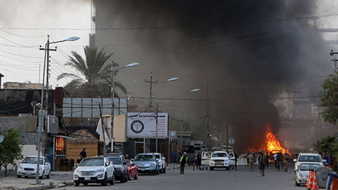 Kerkük&#039;te polise bombalı ve silahlı saldırı