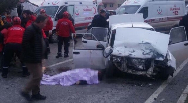 Kırklareli&#039;de trafik kazası: 1 ölü, 2 yaralı