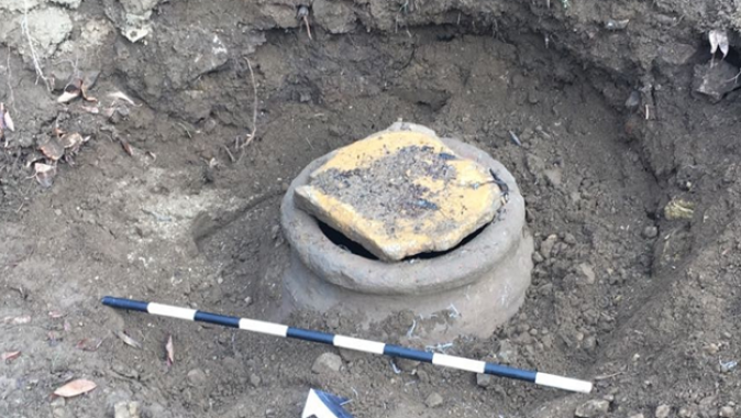 Malatya’da 2 bin yıllık küp bulundu