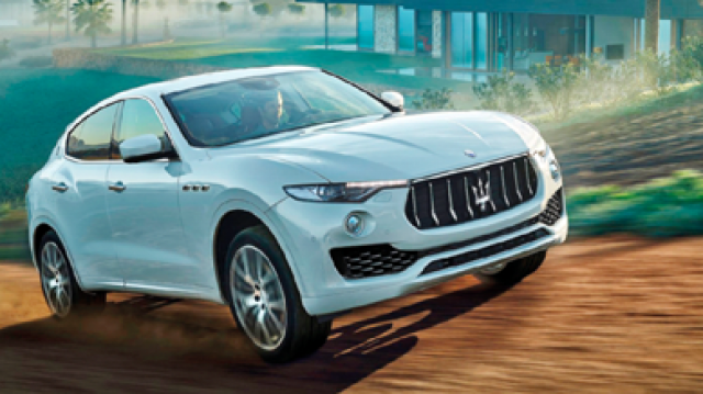 Maserati’nin lüks SUV modeli Levante dikkatleri üzerine çekiyor