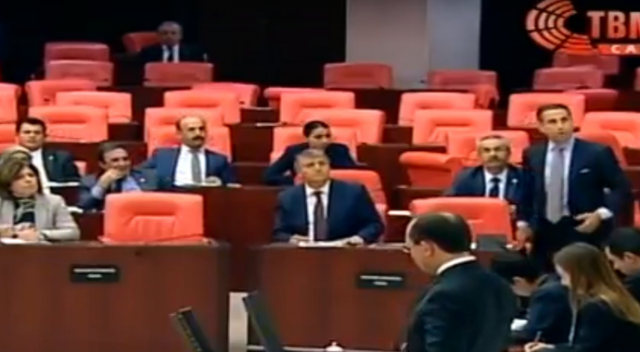 Meclis&#039;te Ahmet Aydın&#039;dan HDP&#039;li vekile ayar