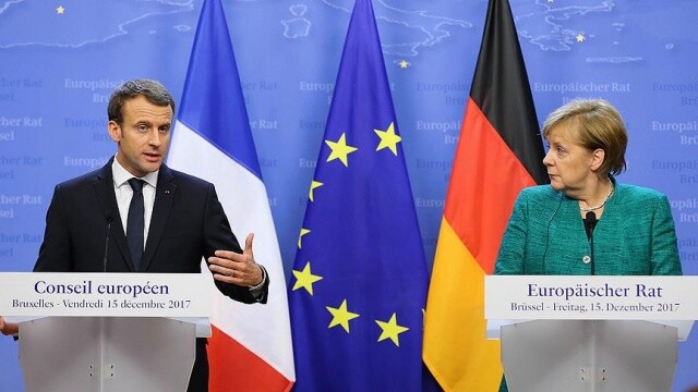 Merkel ve Macron&#039;dan Ukrayna açıklaması