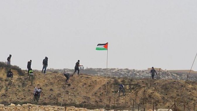Nablus&#039;taki protestolarda 6 Filistinli yaralandı