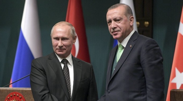 Rusya Devlet Başkanı Putin&#039;den, Cumhurbaşkanı Erdoğan&#039;a yeni yıl mesajı ​