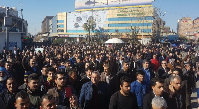 Süleymaniye&#039;de maaş protestosu
