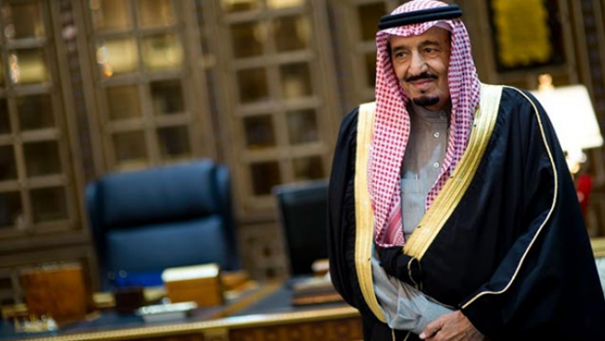 Suudi Arabistan Kralı, Trump ile görüştü