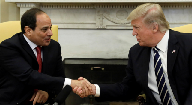 Trump ile Sisi arasında Kudüs görüşmesi