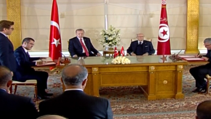 Türkiye ile Tunus arasında 4 anlaşma imzalandı