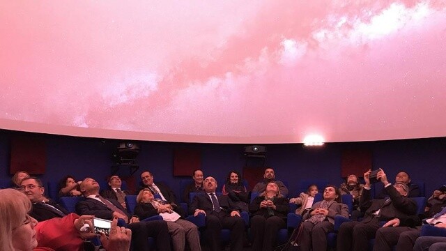Türkiye&#039;nin ilk 4K çözünürlüklü planetaryumu açıldı