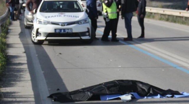 Adana&#039;da trafik kazası: 1 ölü, 1 yaralı