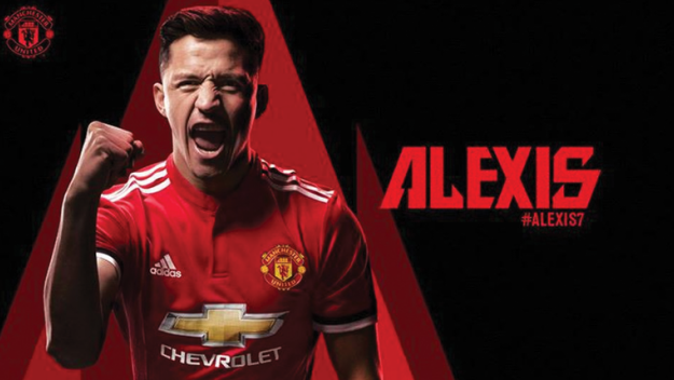 Alexis Sanchez resmen Manchester United&#039;da