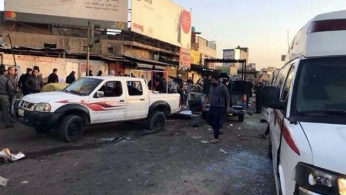 Bağdat&#039;ta çifte intihar saldırısı