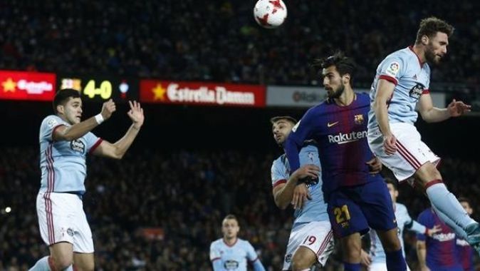 Barcelona, çeyrek finale 5 golle çıktı