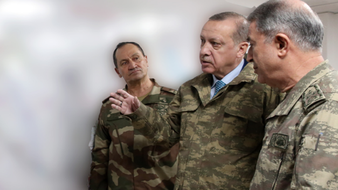 Başkomutan sınırda hedefi gösterdi: Afrin