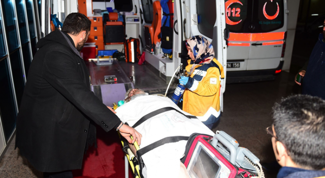 Bursa’da çatıdan düşen şahıs ağır yaralandı